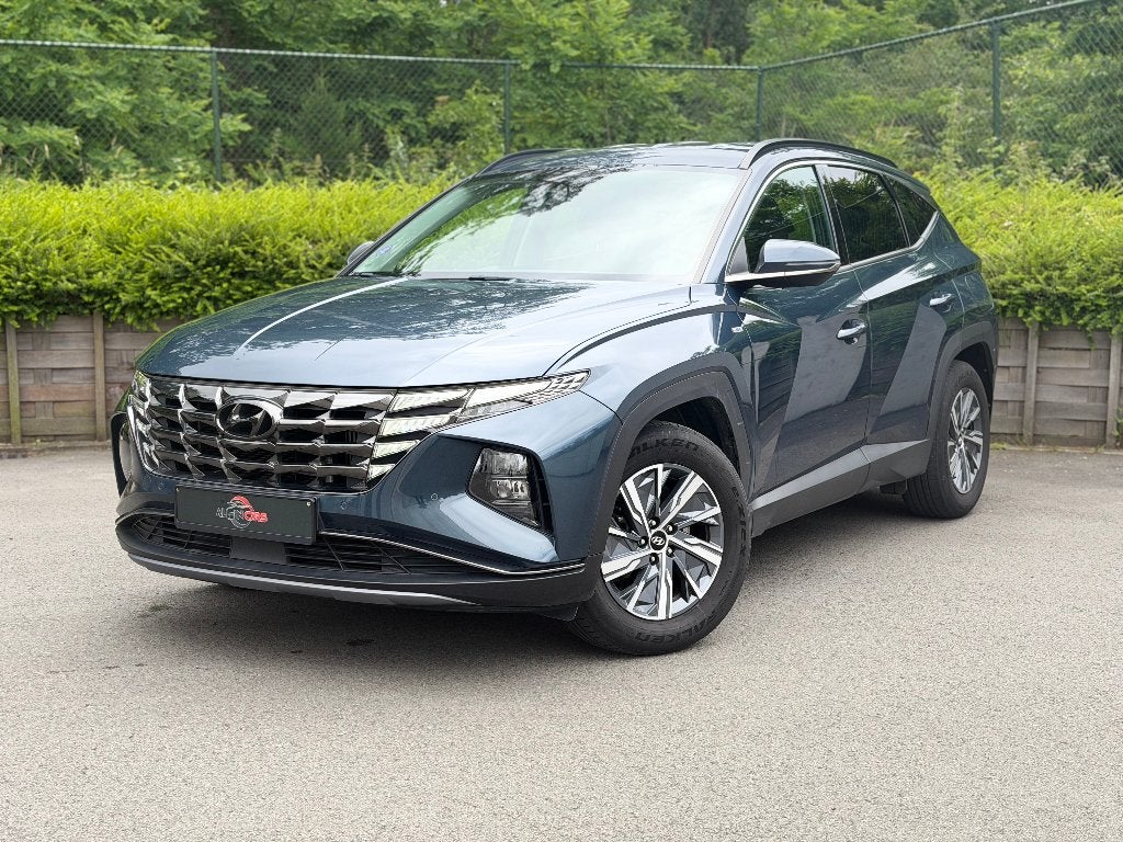Hyundai Tucson 48V Hybrid 2021 100.000km als nieuwe garantie, Auto's, Testrit aan huis, 4 cilinders, 110 g/km, Blauw