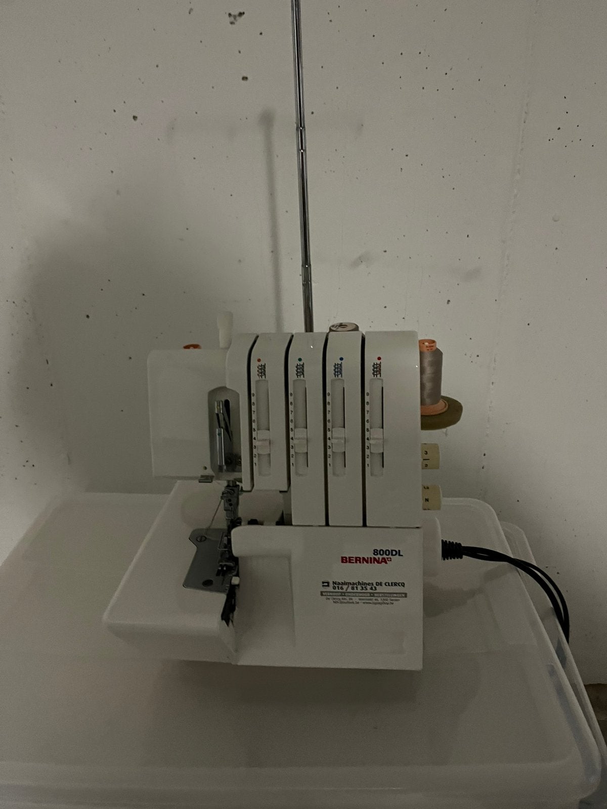 Overlock Bernina 800DL, Ophalen, Zo goed als nieuw