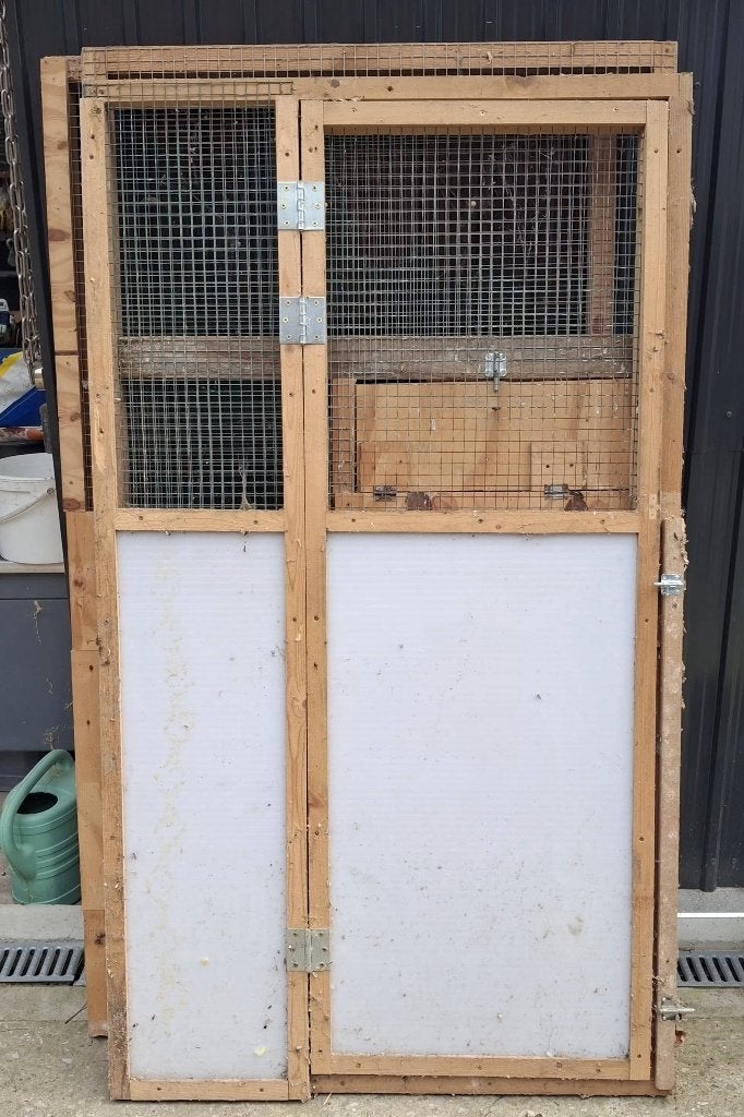 Panelen, Enlèvement, Comme neuf, Bois, Volière