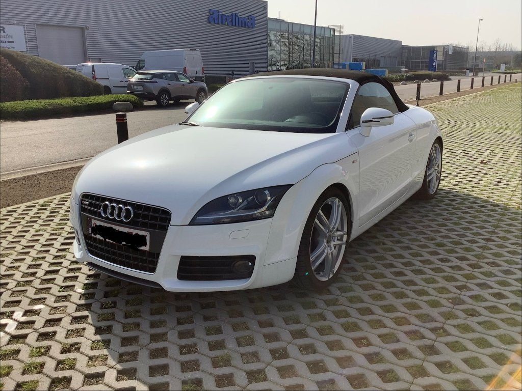 Audi TT S line 2.0 turbo, Autos, Cuir et Alcantara, Noir, 2 portes, Particulier