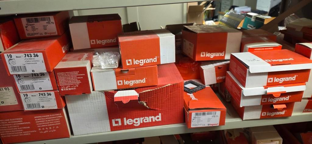 Gros lot matériel électrique – Bruxelles, Bricolage & Construction, Électricité & Câbles