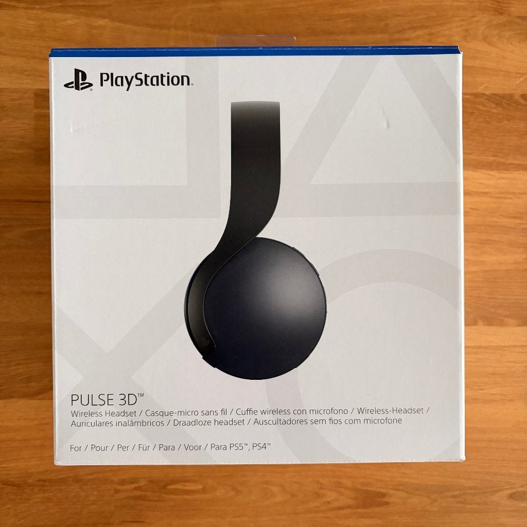 Sony PULSE 3D Wireless Headset noir – PS5 / PS4 – complet, Noir, Enlèvement, Utilisé, Sony