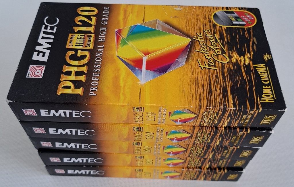 Gebruikte videobanden EMTEC PHG 120 VHS, Cd's en Dvd's, Ophalen, VHS
