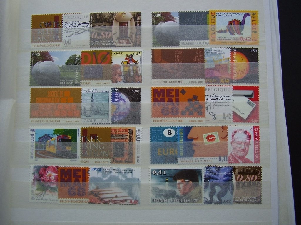 Frankeerzegels postfris - 10 x 1,63 euro = (1) - lot 1, Postzegels en Munten, Postzegels | Europa | België, Ophalen of Verzenden