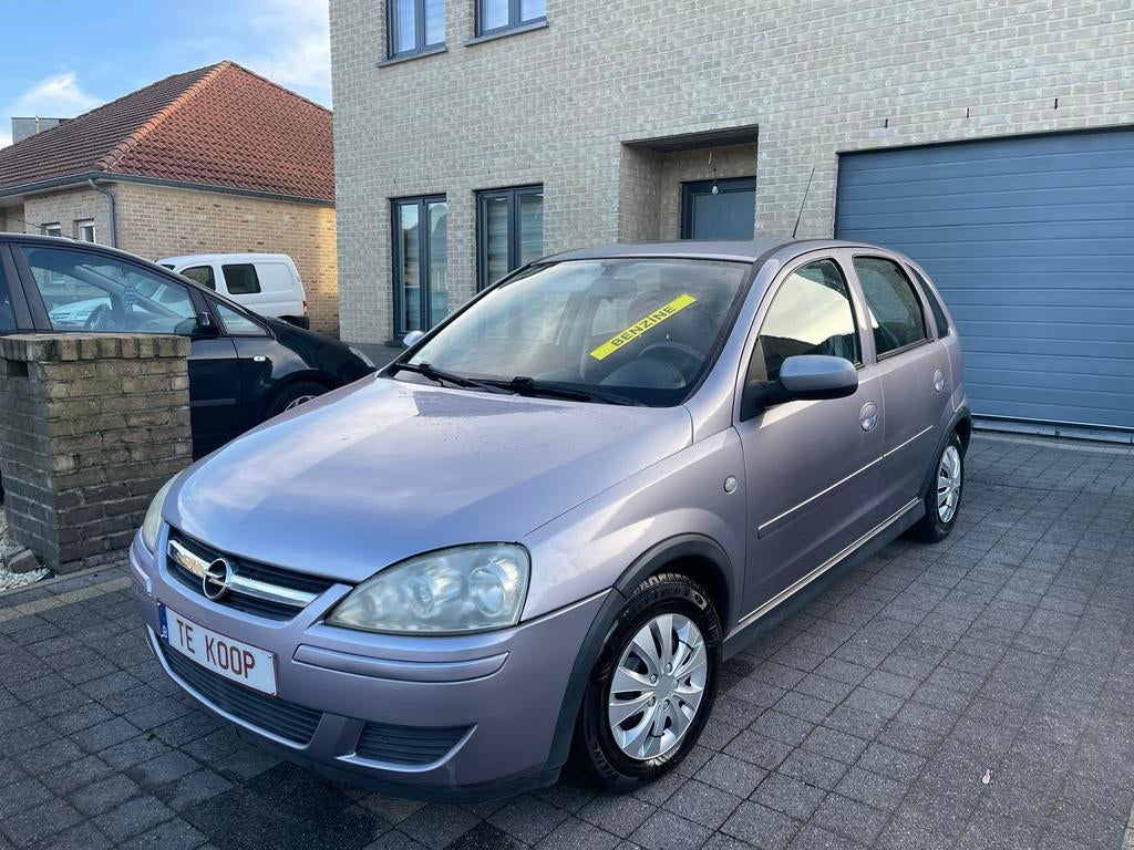 Opel Corsa C Twinport 1.2 Benzine 2006 Gekeurd, Autos, Argent ou Gris, Achat, 1225 cm³, Entreprise