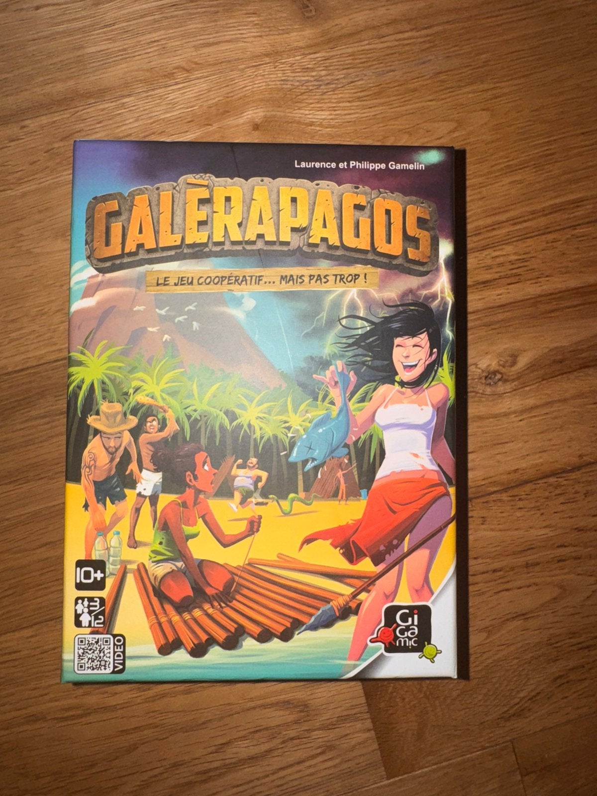 Jeu d'ambiance Galèrapagos - Gigamic, Enlèvement, Comme neuf