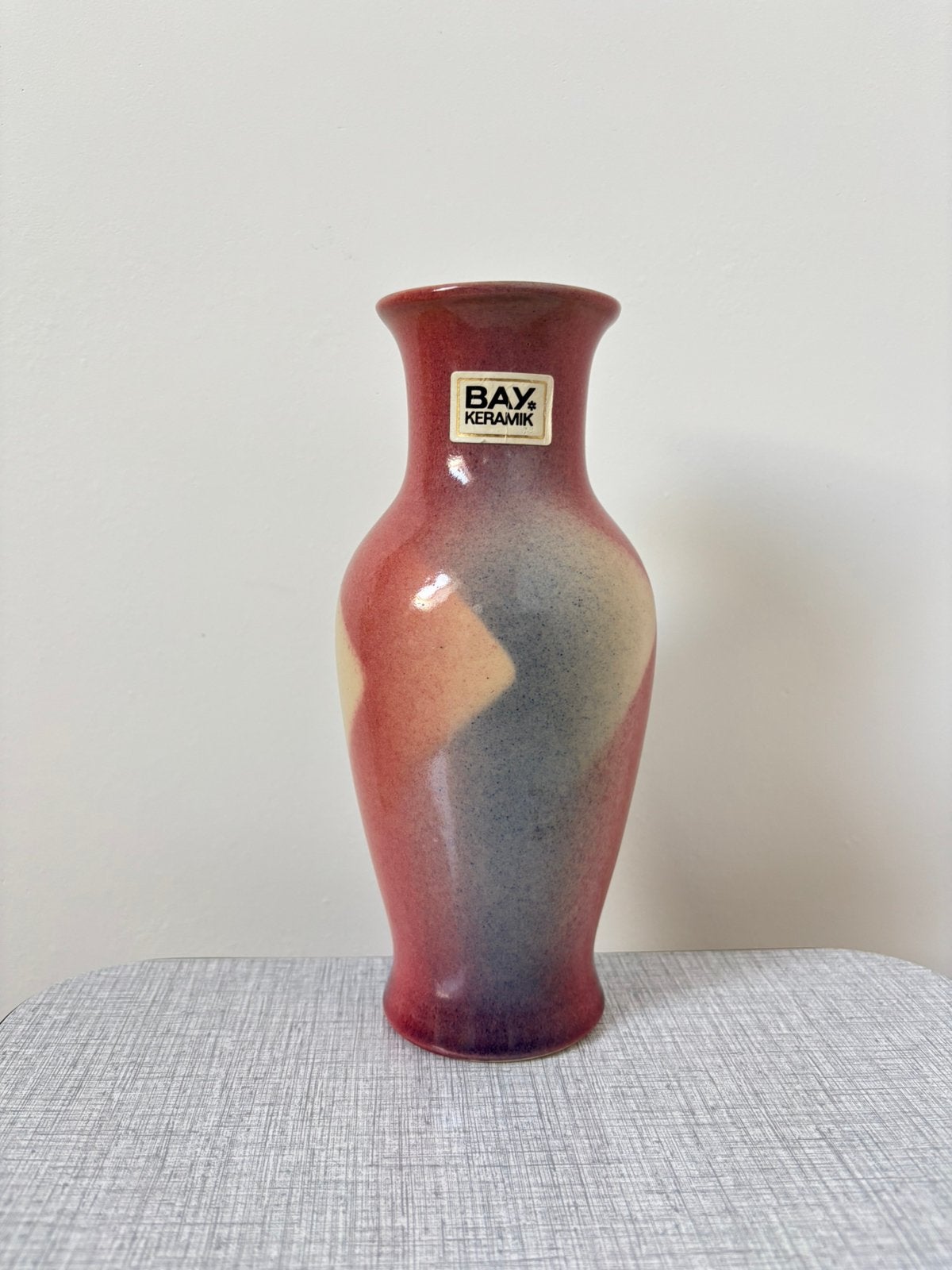 Vintage Bay Keramik vaas West-Germany - model 650-19, Ophalen of Verzenden