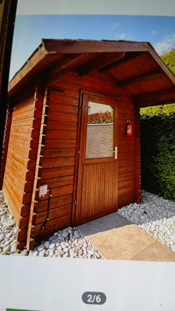 Sauna extérieur et intérieur, Sports & Fitness, Sauna, Enlèvement ou Envoi