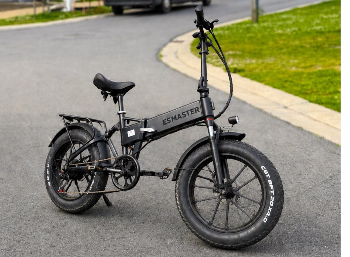 ESMaster 750R Pro fatbike., Ophalen, Gebruikt