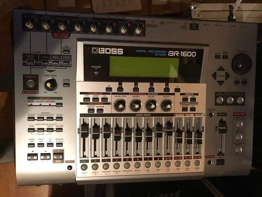 Boss BR1600 digitale 16-sporenrecorder, Enlèvement, Utilisé, Autres marques