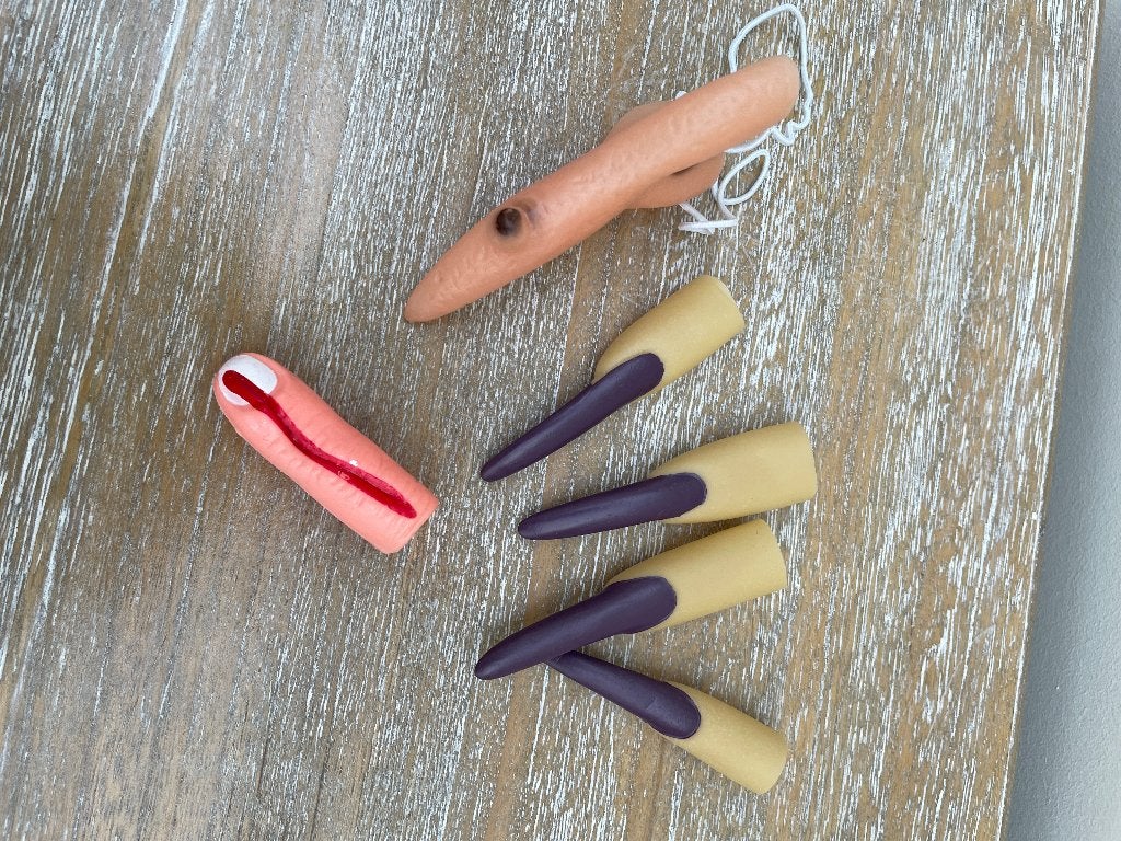 Halloween vingers, neus, nieuwstaat, Ophalen of Verzenden