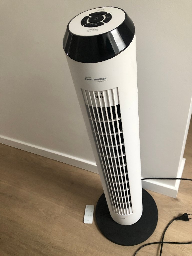 Ventilator JAP met afstandsbediening, Electroménager, Ventilateurs, Enlèvement, Ventilateur avec télécommande, Comme neuf, Ventilateur tour