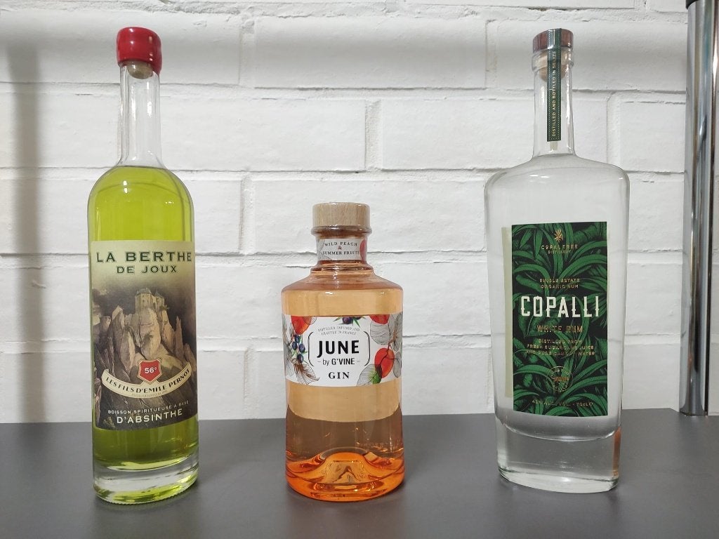 Gin français, rhum et absinthe à vendre, Enlèvement, Neuf, France, Champagne