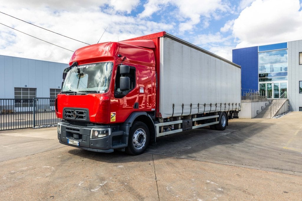 Renault D 19 WIDE 280 DXI + BAR, Rouge, Achat, Euro 6, Entreprise