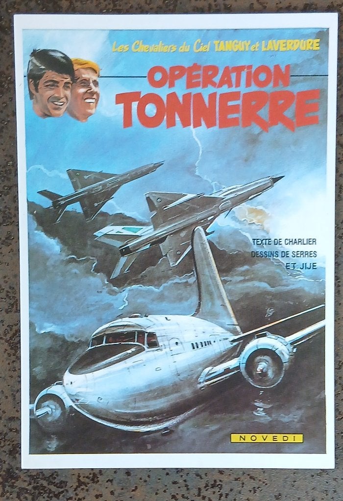 Carte postale : Les chevaliers du Ciel Tanguy et Laverdure, Verzamelen, Ophalen