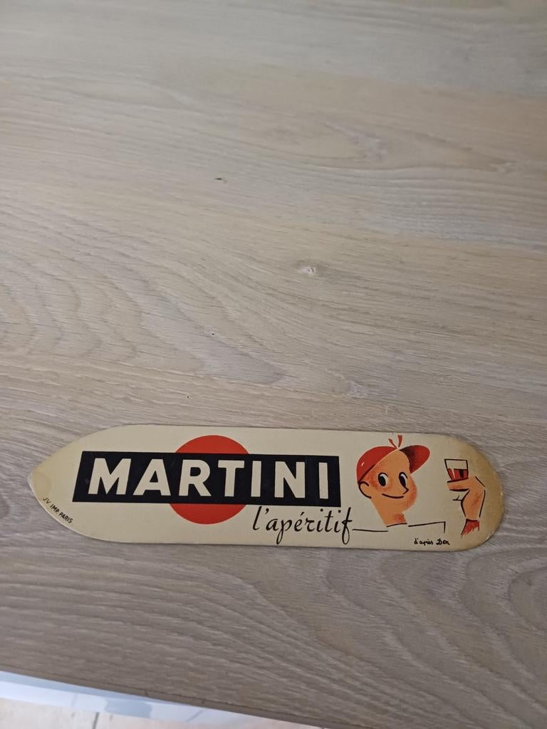 Martini bladwijzer, Verzamelen, Ophalen of Verzenden