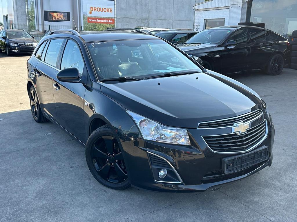 Chevrolet Cruze 1.4L Benzine  140PK, Auto's, Euro 5, Zwart, Zwart, Leder