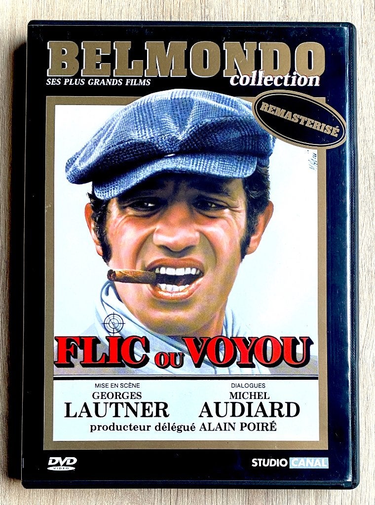 FLIC OU VOYOU (Belmondo) // REMASTEREERD // Staat Als Nieuw, Cd's en Dvd's, Inclusief doosje, Vanaf 9 jaar, Actie, Ophalen of Verzenden