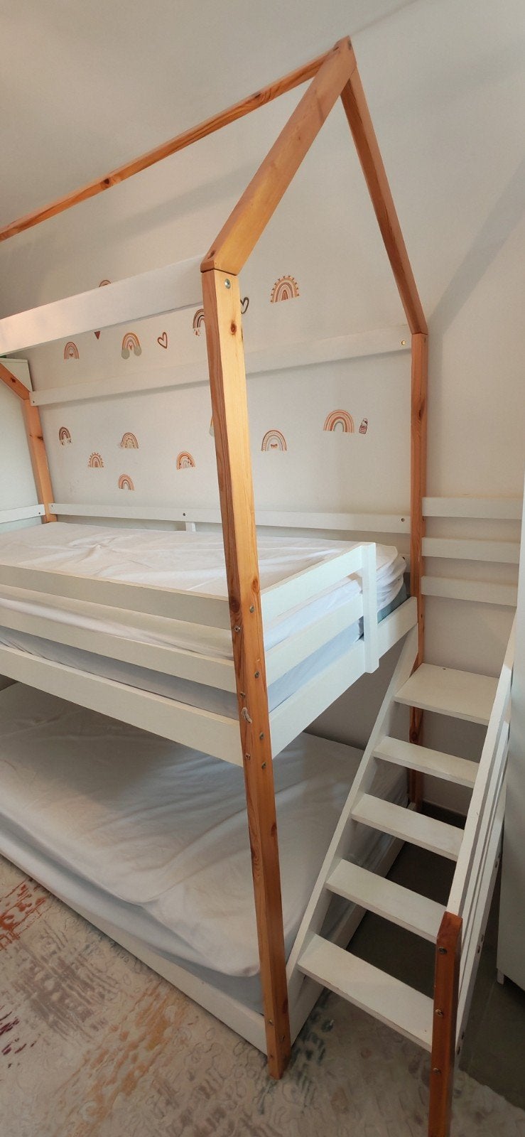 Bunk bed 200/90 Zonder matras, Enlèvement, Utilisé, Lits superposés