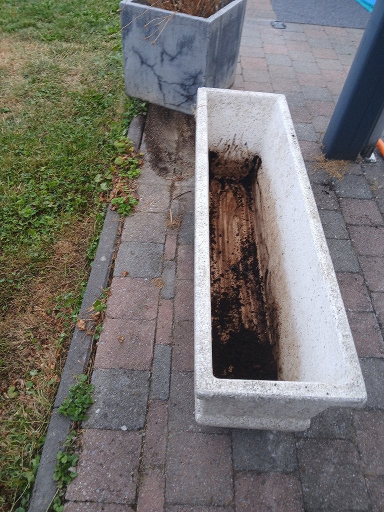 Plantenbakken, Tuin en Terras, Ophalen, Steen, Gebruikt, Minder dan 30 cm