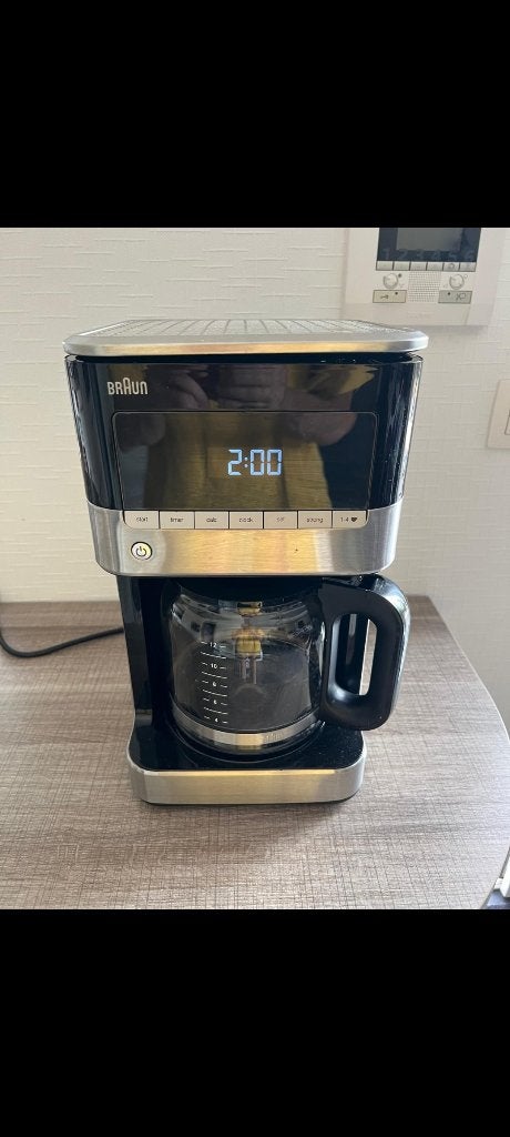 Percolateur programmable, 10 tasses ou plus, Enlèvement, Comme neuf, Café moulu