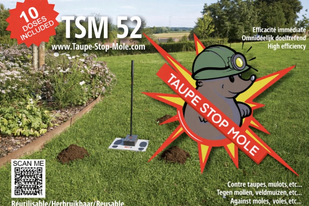 Taupe-Stop-Mole 52 – Effectief tegen mollen, Tuin en Terras, Bestrijdingsmiddelen, Verzenden, Nieuw, Ongediertebestrijding