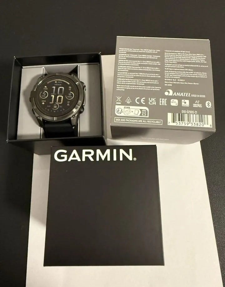 Garmin fenix 8 51 mm saphir amolé, Neuf, Étanche, Enlèvement ou Envoi, Garmin