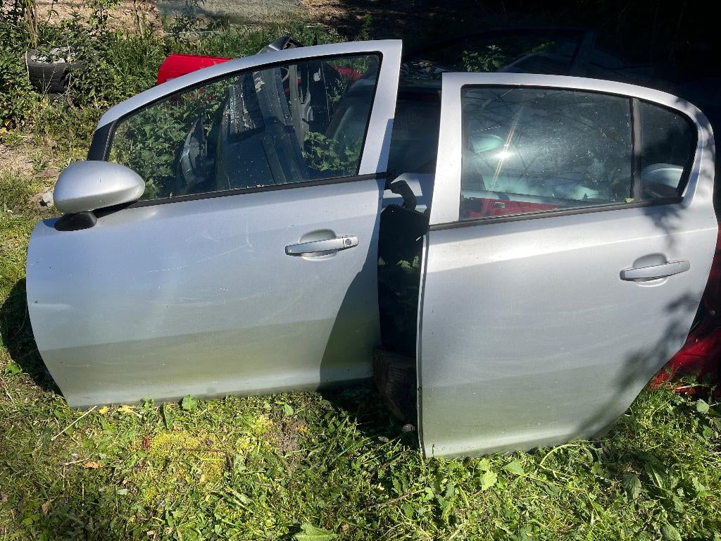 porte opel corsa d..., Enlèvement, Utilisé, Opel, Porte