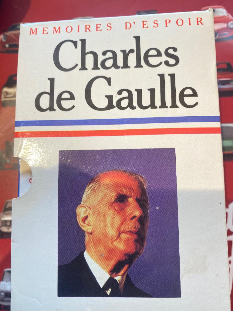 Charles De Gaulle mémoire, général de France   5 livres, Enlèvement ou Envoi, Comme neuf, Général