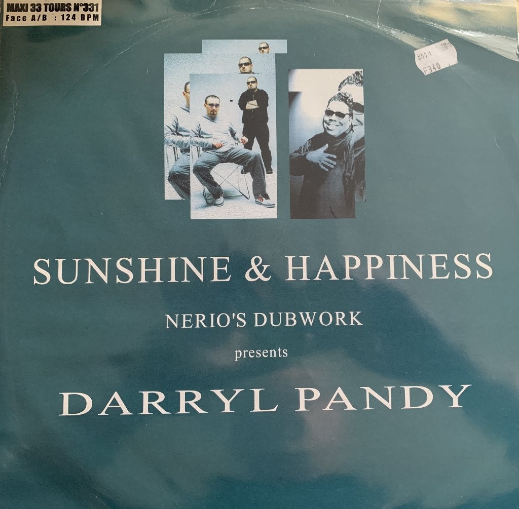 Nerio's Dubwork Presents Darryl Pandy – Sunshine & Happiness, Ophalen of Verzenden, House