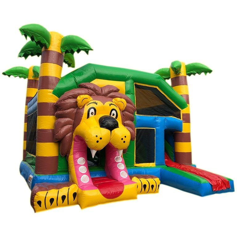️ CHÂTEAU GONFLABLE À LOUER – THÈME JUNGLE ️, Enlèvement, Comme neuf