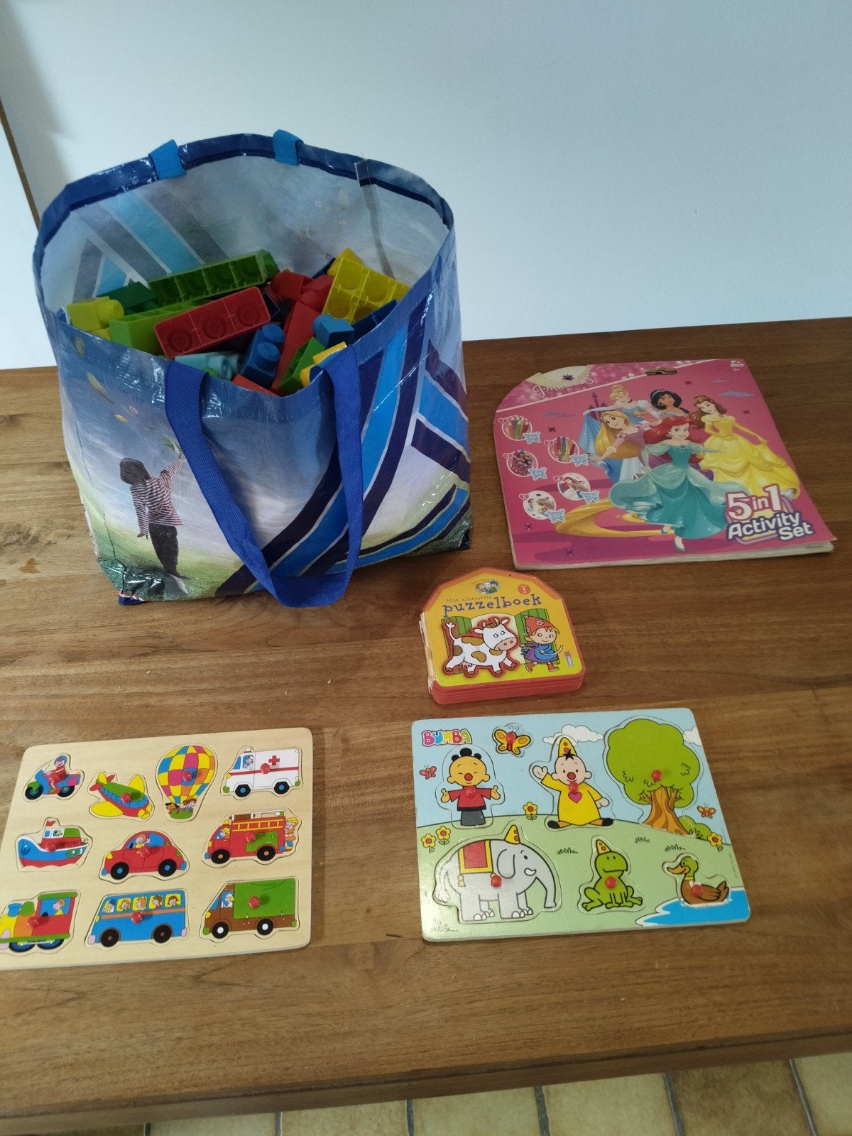 Speelgoed Duplo en sticker kleurenboek, Ophalen
