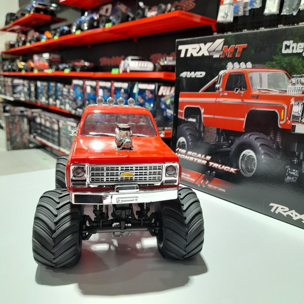 Traxxas TRX-4MT Chevrolet K10 Monster Truck, Auto offroad, Nieuw, RTR (Ready to Run), Ophalen