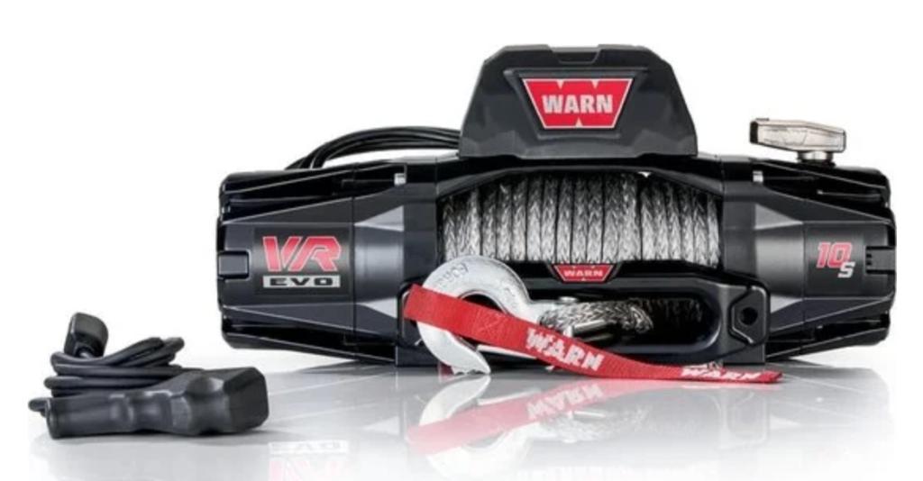 Treuil WARN EVO 10-S – 12V – câble synthétique, Autos : Pièces & Accessoires, Enlèvement, Utilisé, Rover