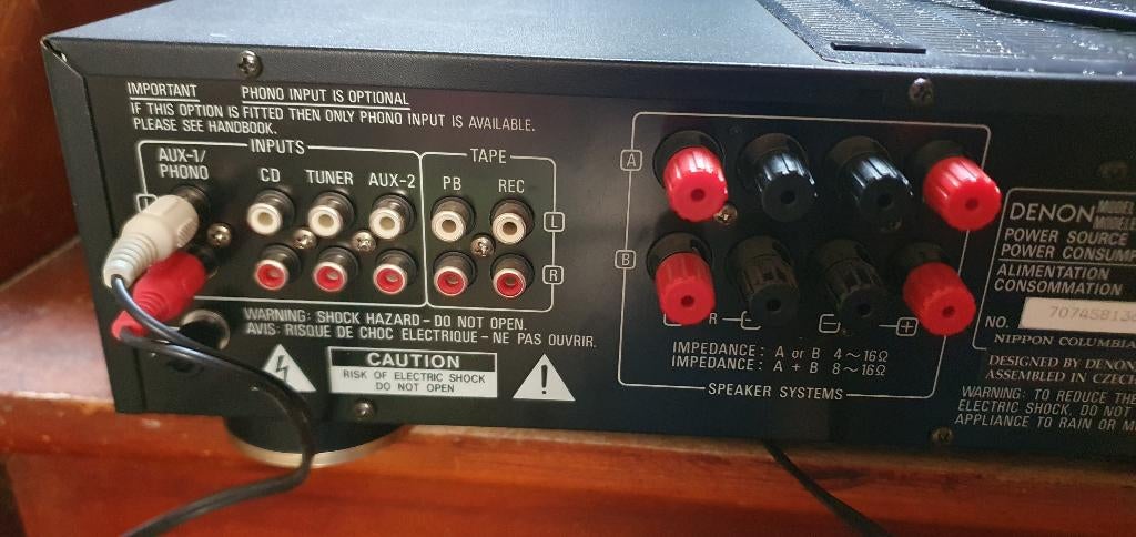 Ampi Denon PMA350SE, Denon, Enlèvement, Utilisé, 120 watts ou plus