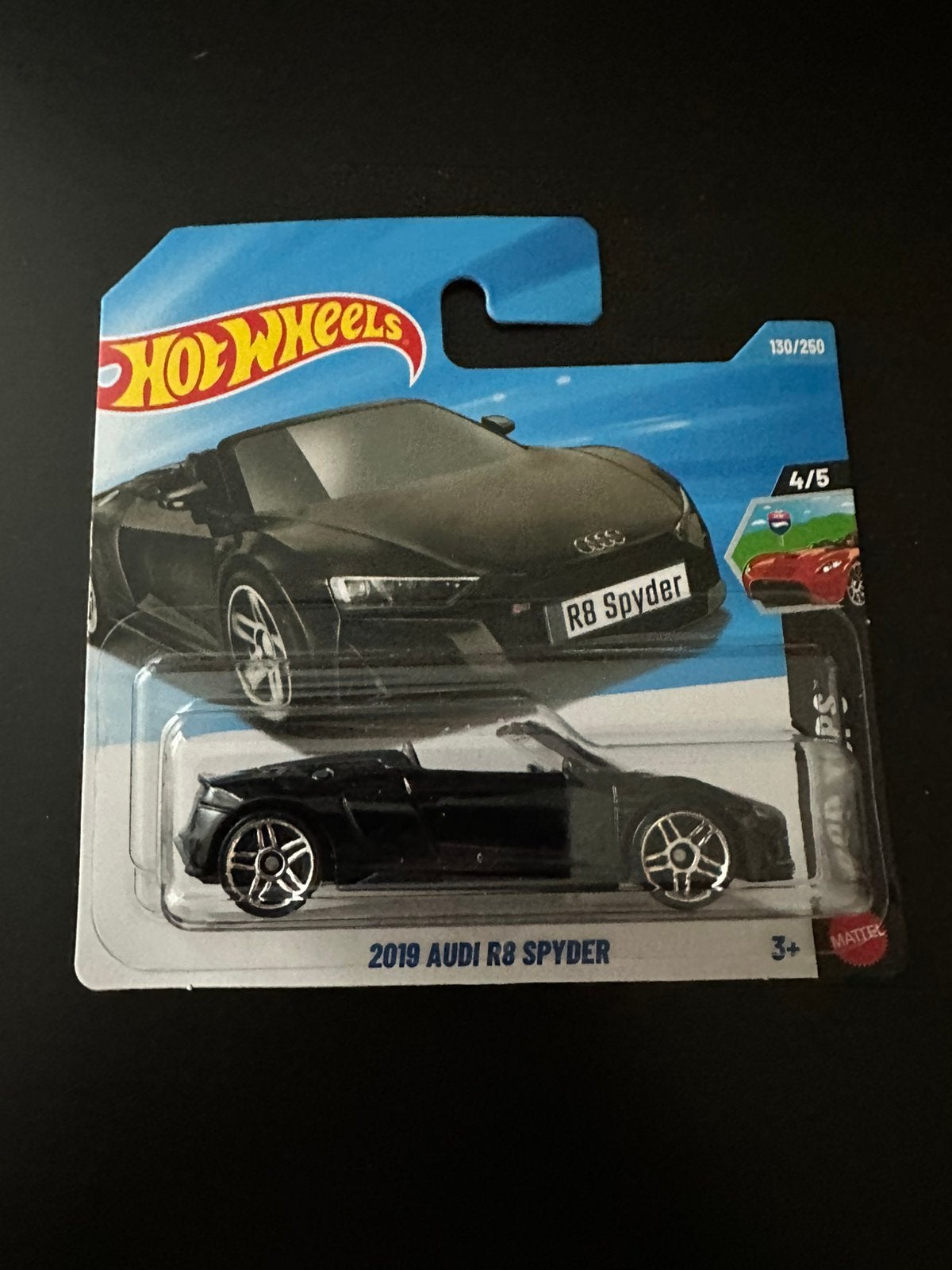 Audi R8 spyder hot wheels, Ophalen of Verzenden, Nieuw, Auto