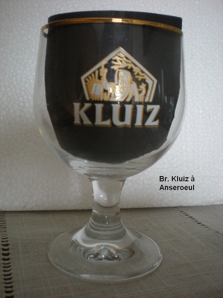 KLUIZ (Br du Mont de l'Enclus - Anseroeul), Ophalen of Verzenden, Zo goed als nieuw, Glas of Glazen