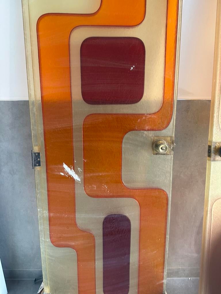 2 Porte vintage année 1960 largeur 73 h 201cm, Enlèvement