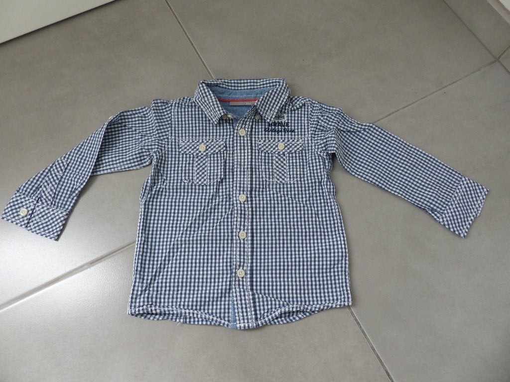 Chemise bleue à manches longues JBC - garçon - taille 98, Garçon, Enlèvement ou Envoi, Comme neuf, JBC