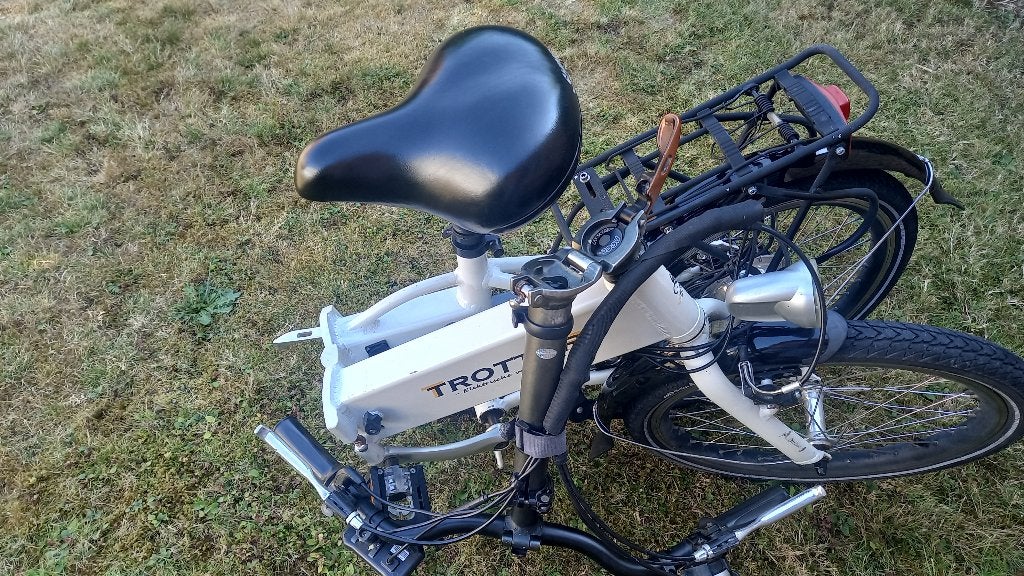 Elektrische plooifiets 2stuks, Fietsen en Brommers, Fietsen | Vouwfietsen, Velgrem, 14 tot 16 inch, Versnellingen, Zo goed als nieuw