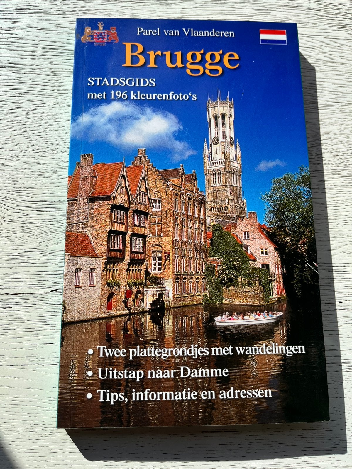 Brugge, stadsgids Parel van Vlaanderen, Ophalen of Verzenden, Zo goed als nieuw, Benelux, Reisgids of -boek