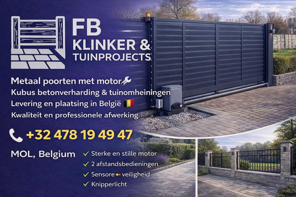Klinkerwerken, Afsluitingen, Ophalen, Terrastegels