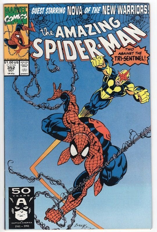 Amazing Spider-Man (Marvel, 1963 1st Series) #352, Boeken, Eén comic, Ophalen of Verzenden, Zo goed als nieuw