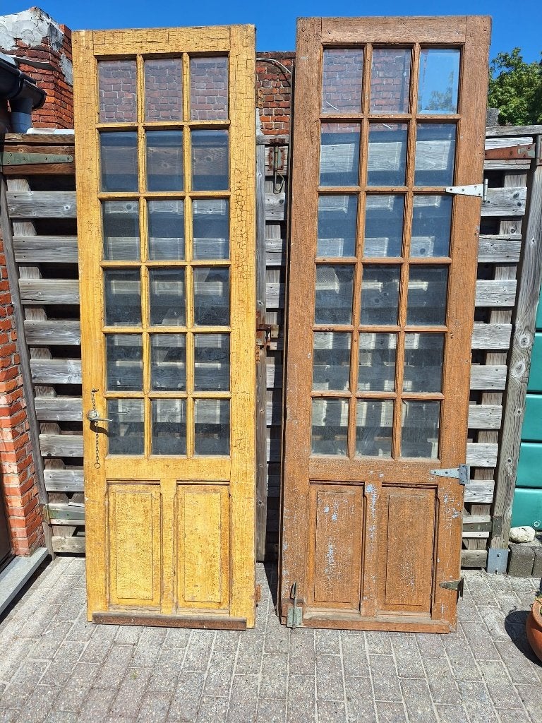 Deuren oud, Enlèvement, Verre, 215 cm ou plus, Utilisé
