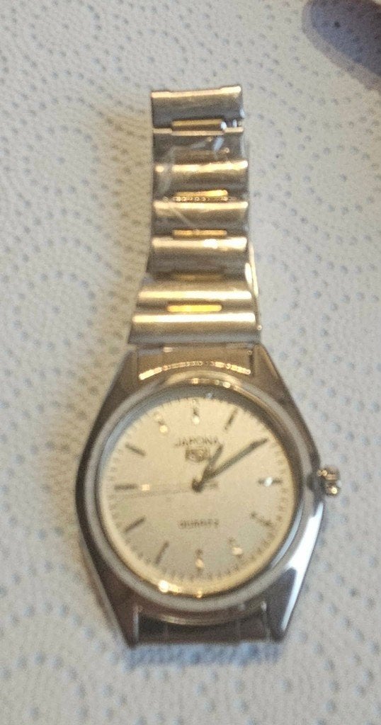 Montre  Japona Vintage Quartz Homme Bracelet Acier (MW129), Ophalen of Verzenden