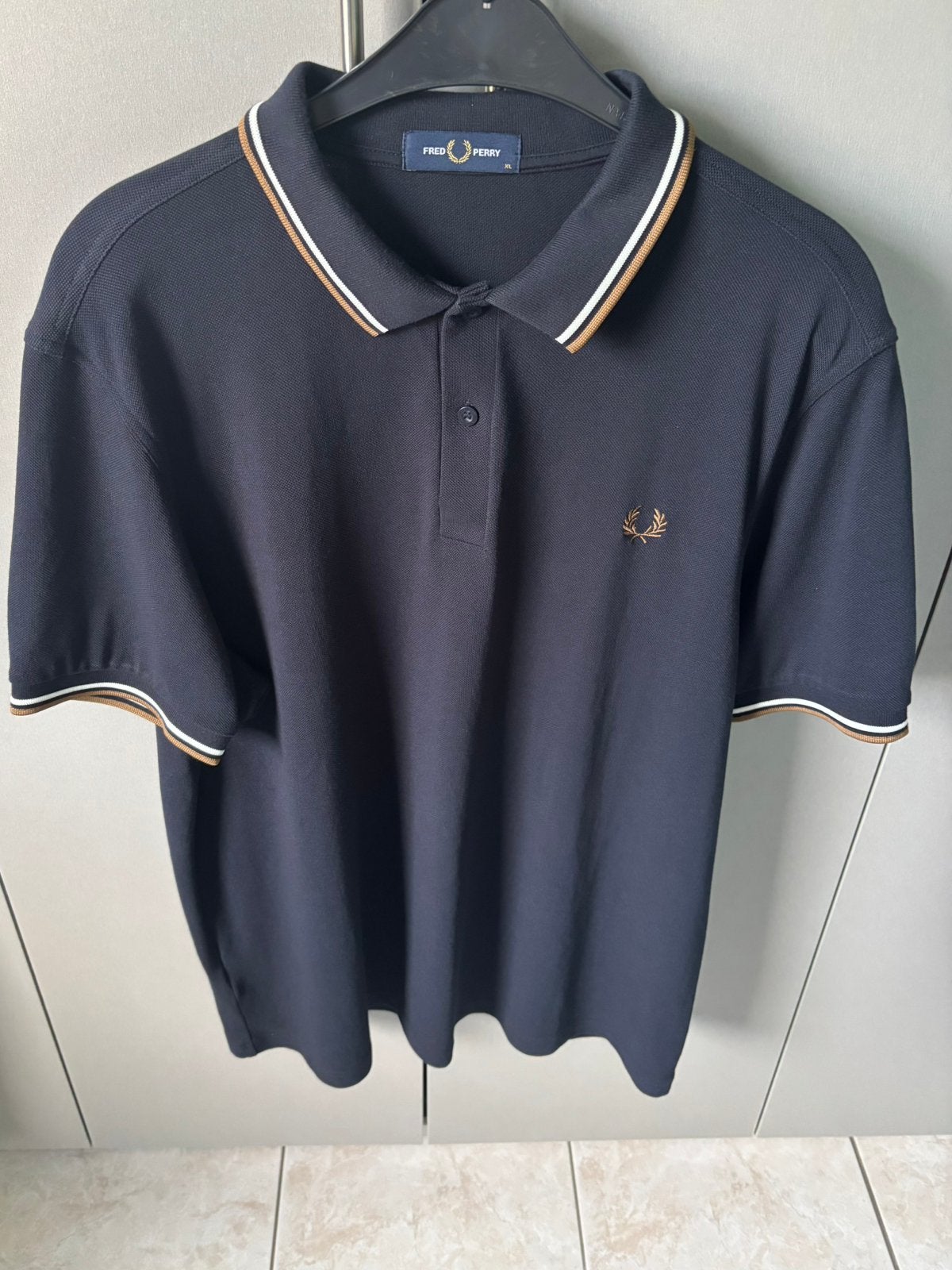 Polo Fred Perry.. XL..nieuw..te groot gekocht, Ophalen, Nieuw, Maat 56/58 (XL), Blauw