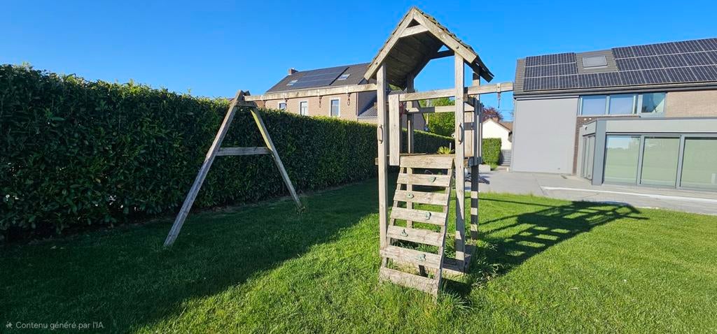 Module balançoire bois, Enfants & Bébés, Jouets | Extérieur | Aires de jeux, Balançoire