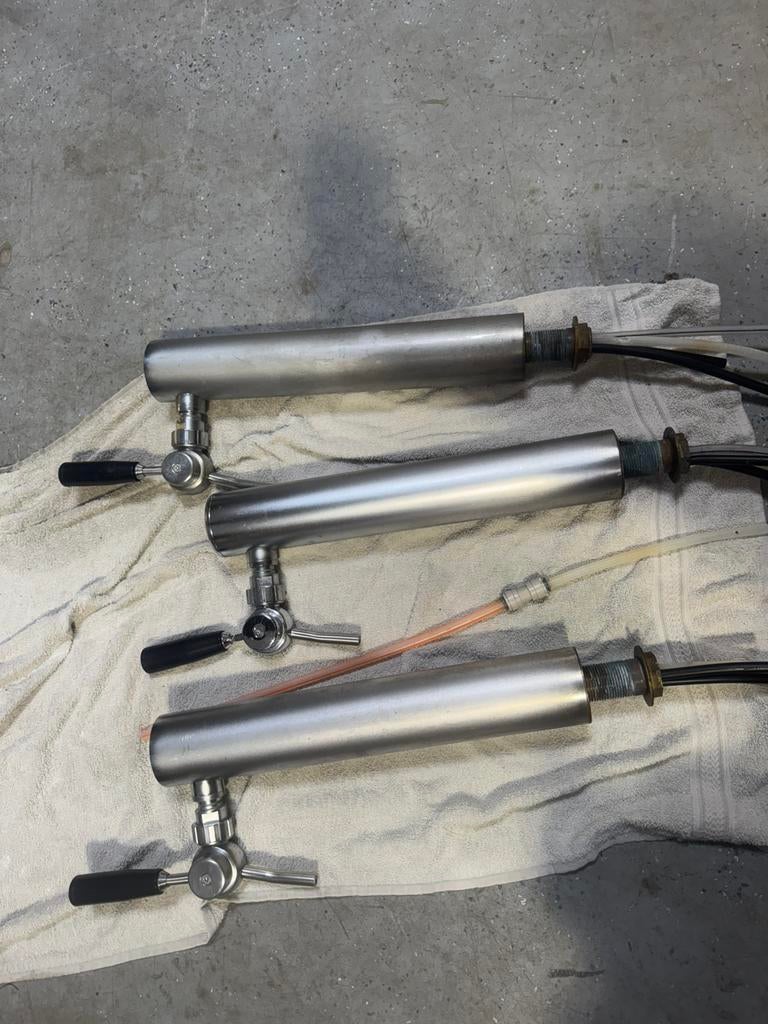 Biertap / tapkraan 3 stuks te koop, Enlèvement ou Envoi, Comme neuf, Autres marques