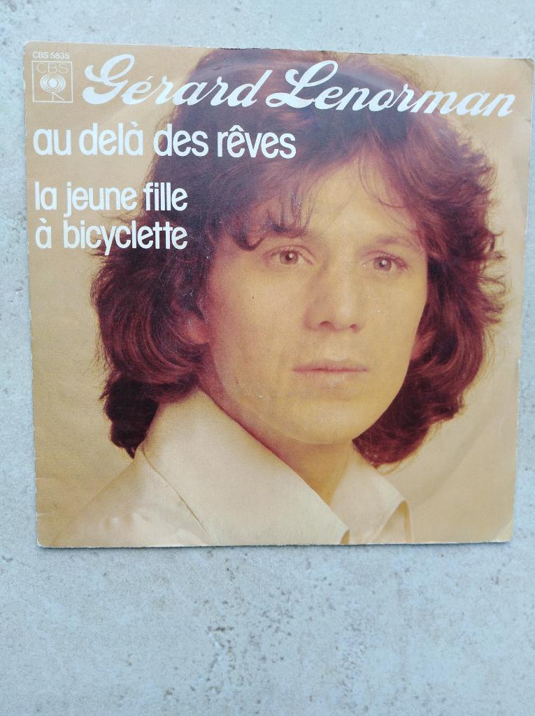 GERARD LENORMAN: "Au delà des rêves", 7 inch, Single, Zo goed als nieuw, Pop