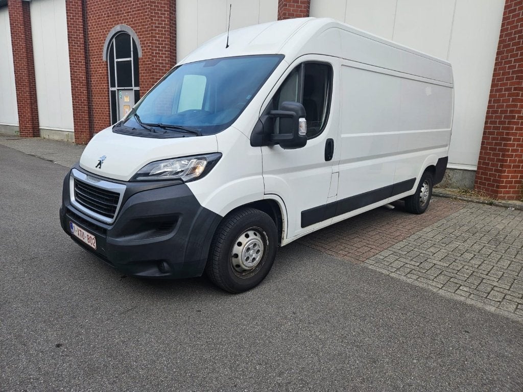 Peugeot Boxer 2.2 HDi L3H2 ️ AIRCO/GPS/, Stof, Zwart, 4 cilinders, Wit